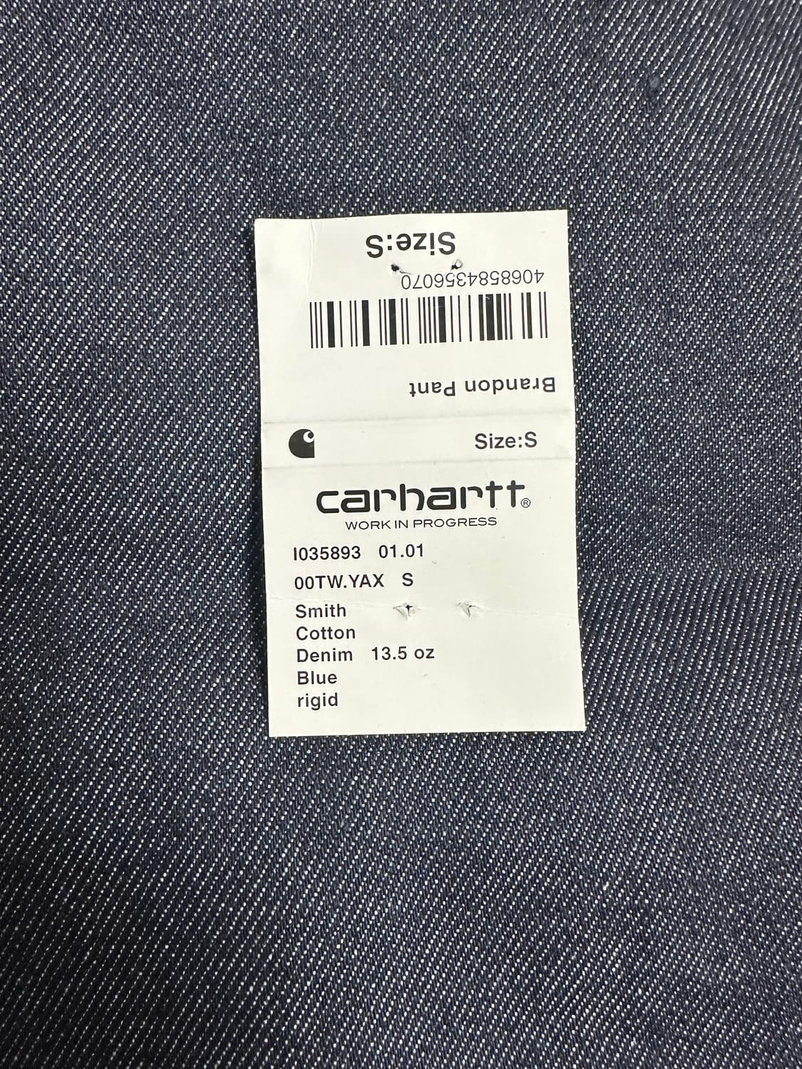 칼하트 브랜든 블루 리지드 S 상품이미지8