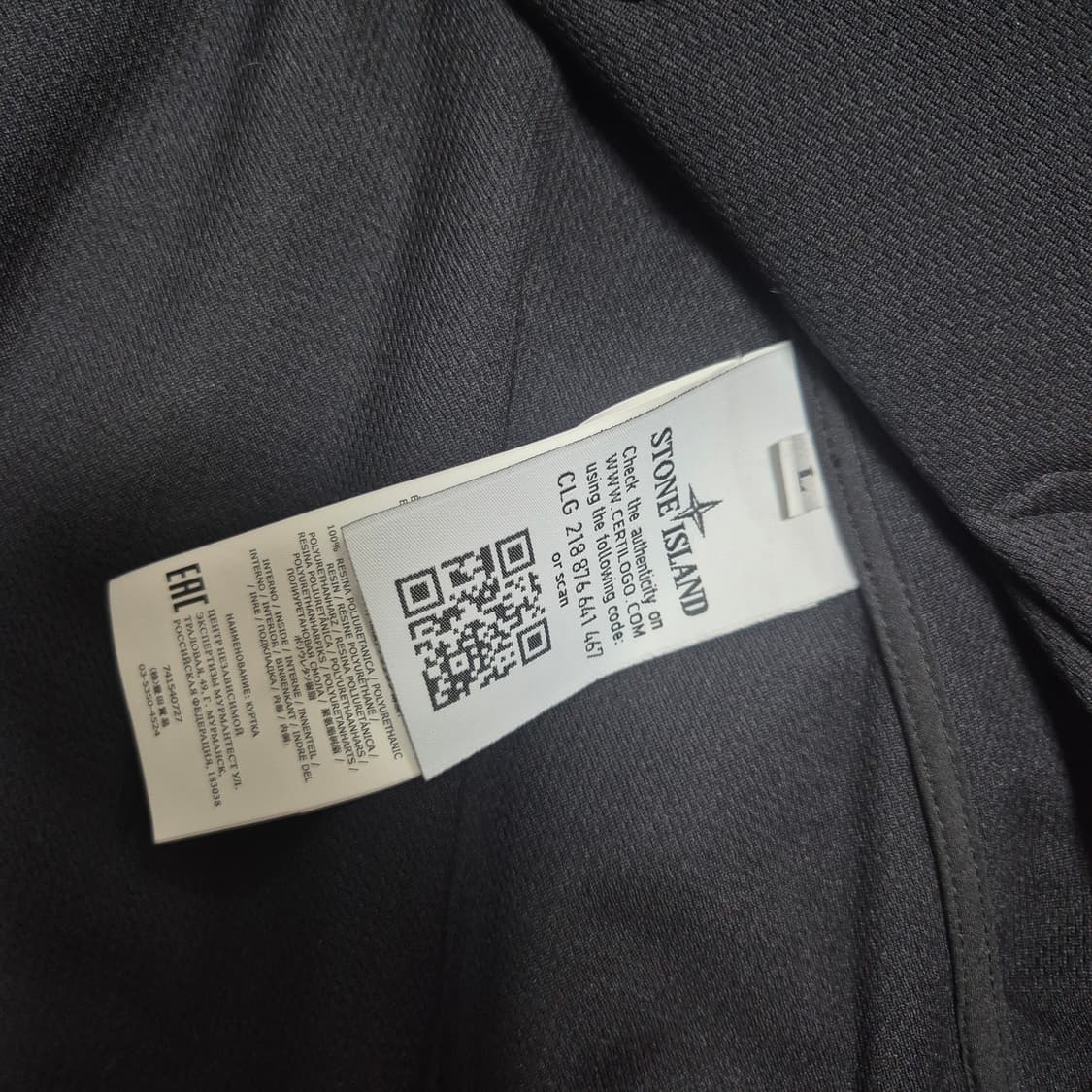 21시즌 스톤아일랜드 라이트소프트쉘  상품이미지4