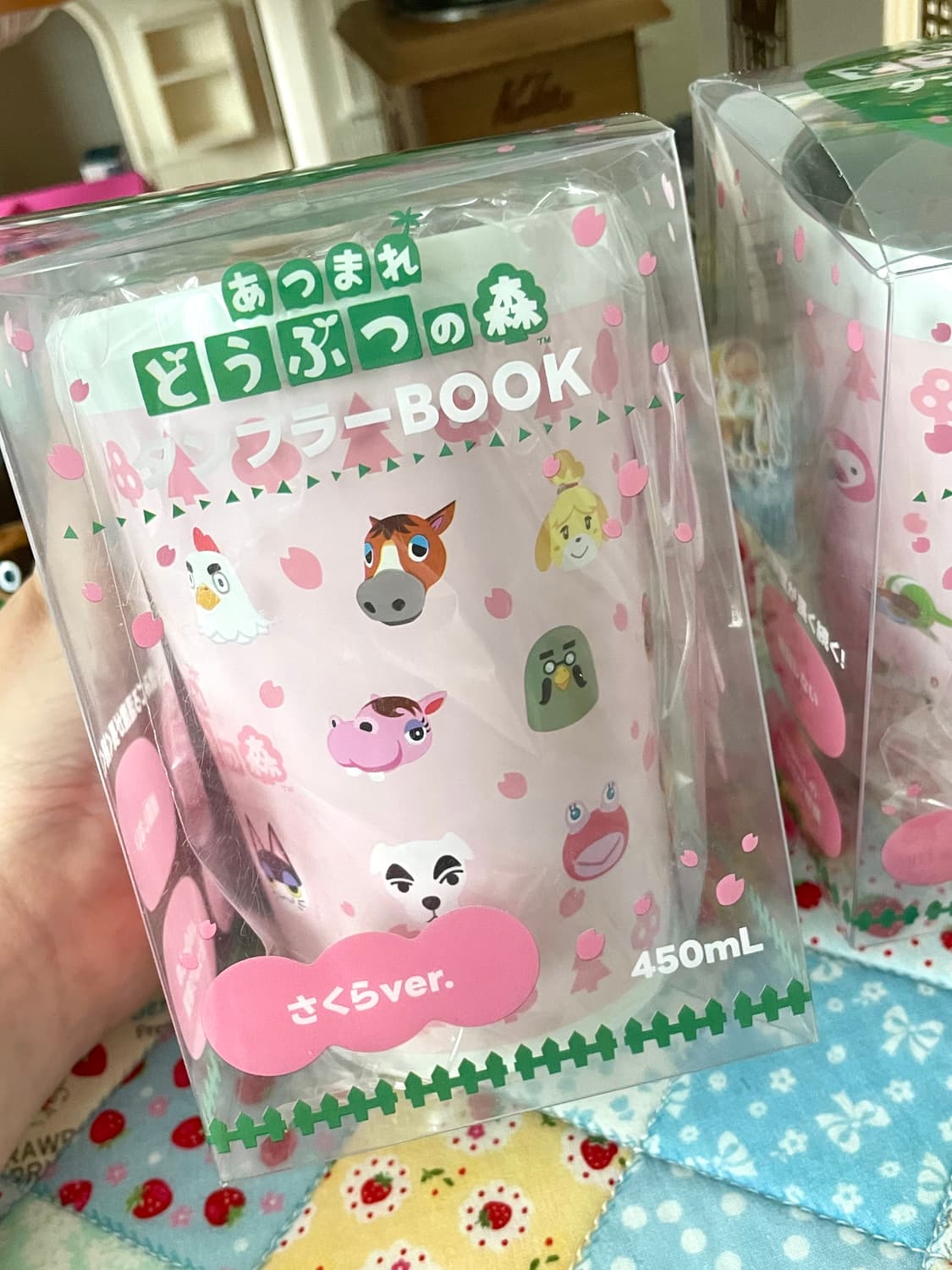 (미개봉) 동물의숲 벚꽃 사쿠라 텀블러 신상굿즈 패밀리마트 상품이미지3