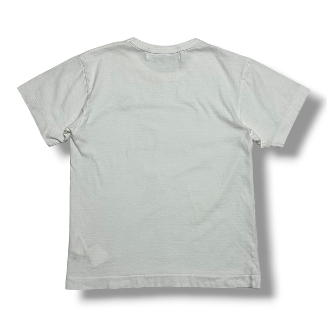 Comme des Garcons 여성용 블랙 하트 와펜 화이트 반팔티 상품이미지2