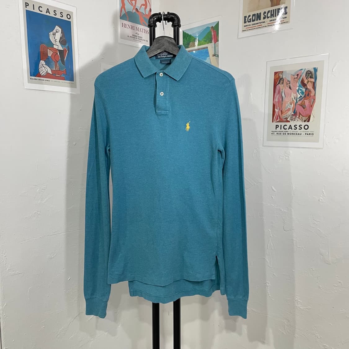 폴로 긴팔 카라 티셔츠 상품이미지2