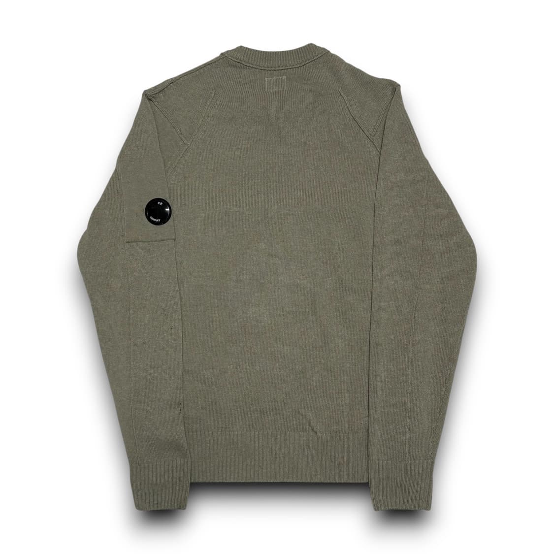 C.P. Company 정품 화이트 멜란지 울 크루넥 니트 상품이미지2