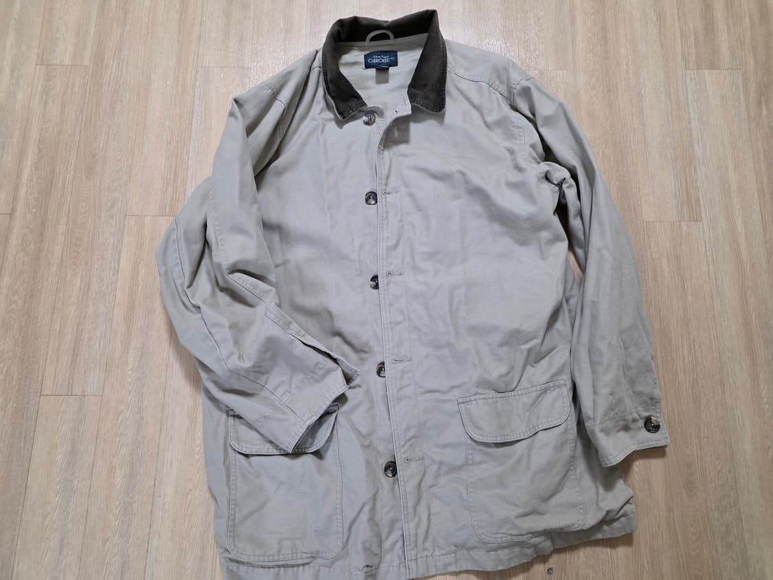 체로키 코듀로이카라 헌팅 자켓 베이지 상품이미지1