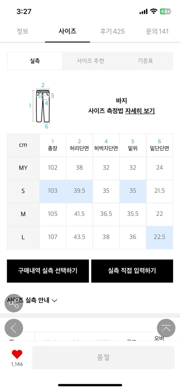 파츠 플리츠 팬츠 ( 차콜) M 상품이미지3