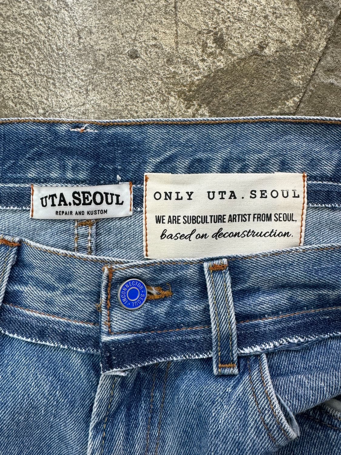UTA DOUBLE WIDE DENIM PANTS 상품이미지4