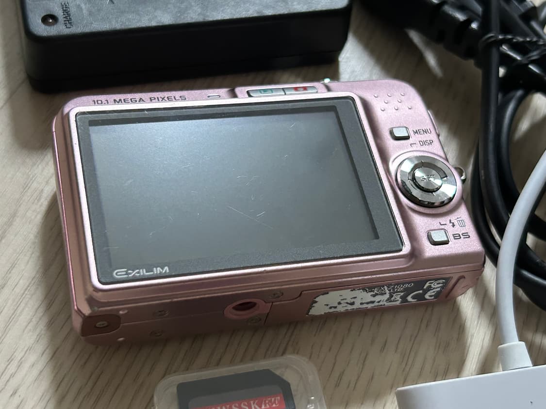 카시오 엑슬림/ exlim ex-z1080 핑크디카 상품이미지2