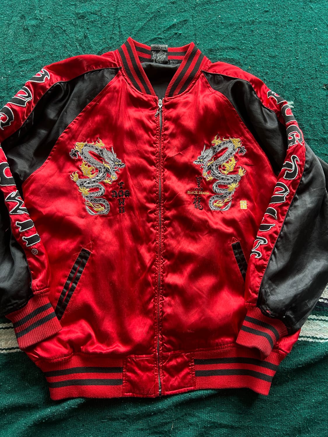 Dogtown dragon satin jacket 상품이미지4