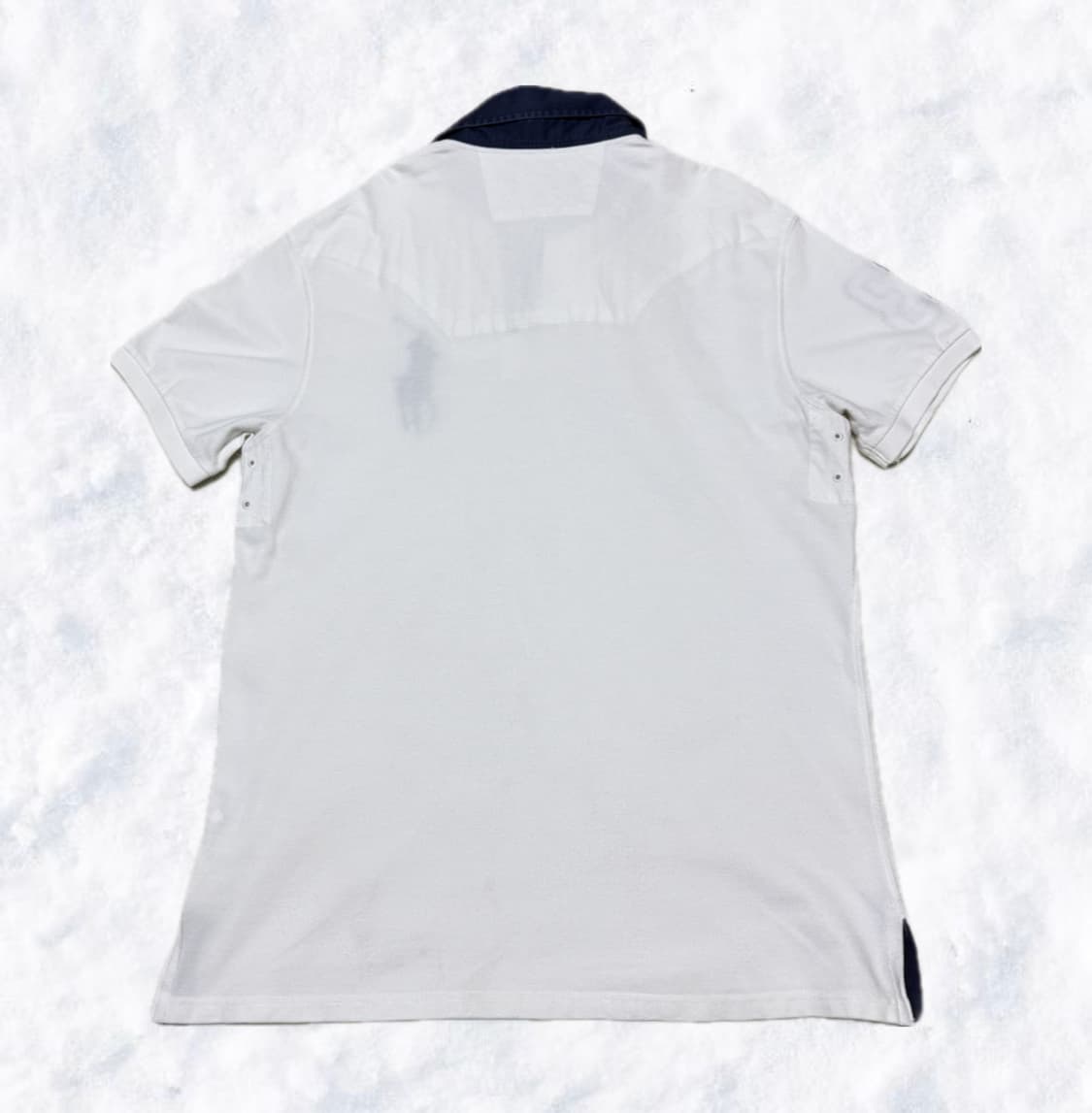 폴로 랄프로렌 빅포니 흰파 반팔 상품이미지2