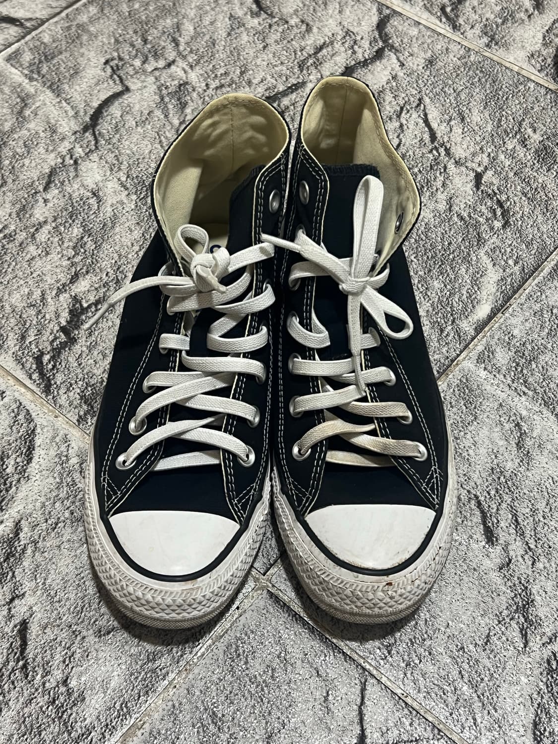 (245) 컨버스 척테일러 올스타 블랙 하이 상품이미지3