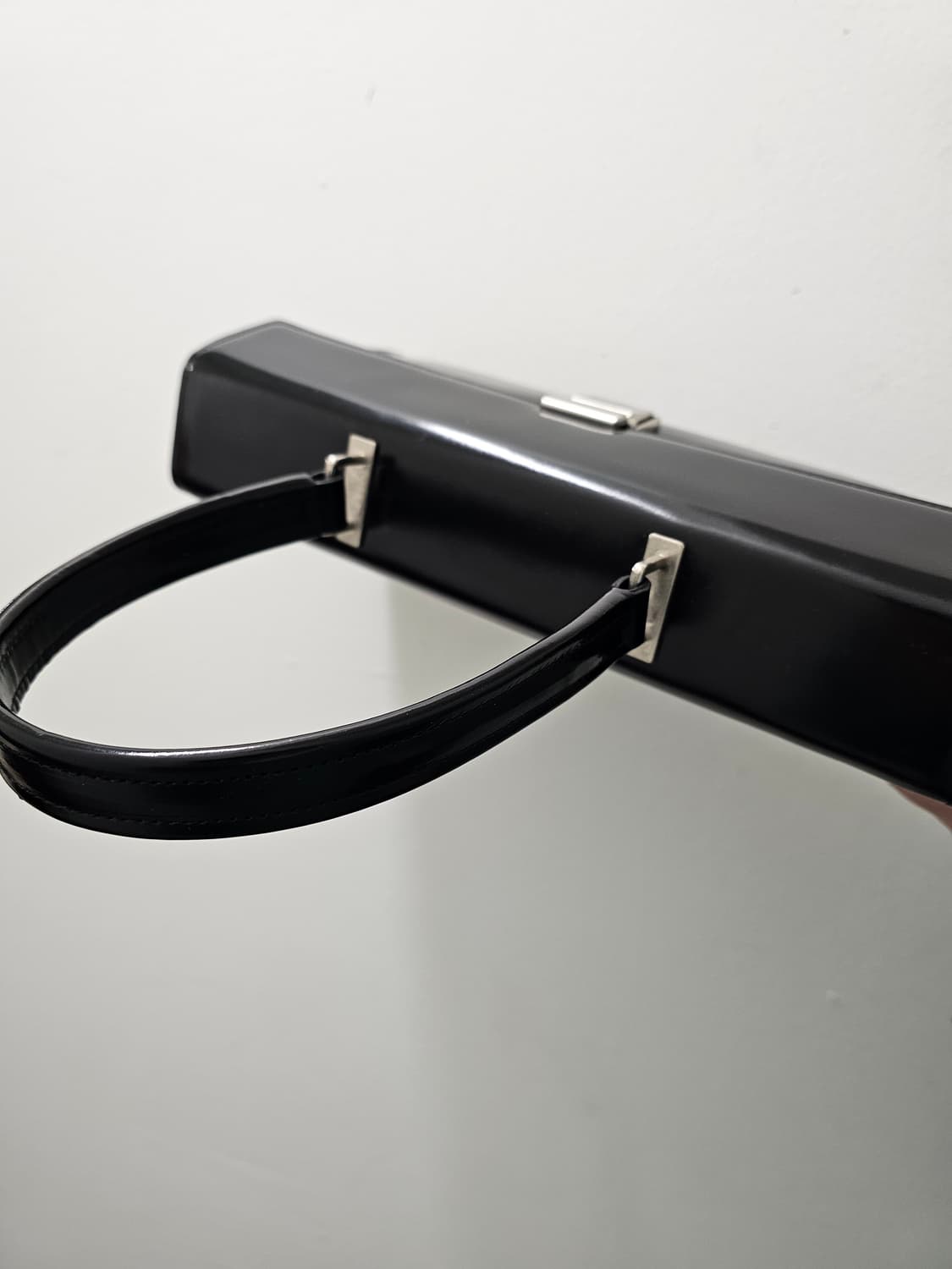 Cafe noir Italy 레더 스퀘어 토트백 상품이미지4