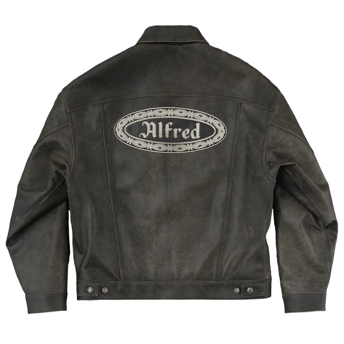 헤리티지플로스 알프레드 레더 자켓 팝니다 상품이미지4