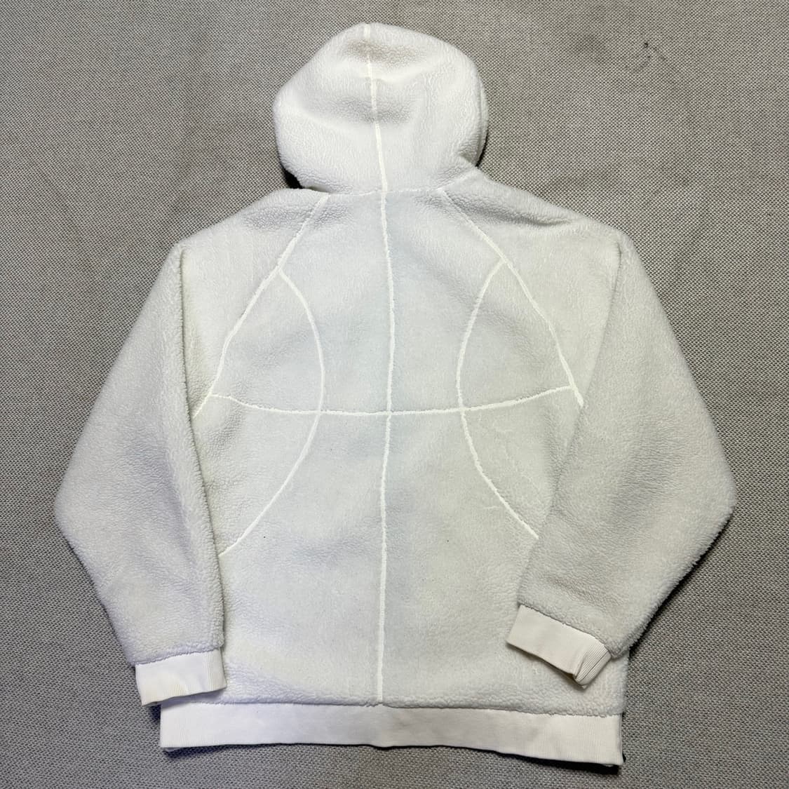 데상트 스펠아웃 플리스 후디 자켓 상품이미지7