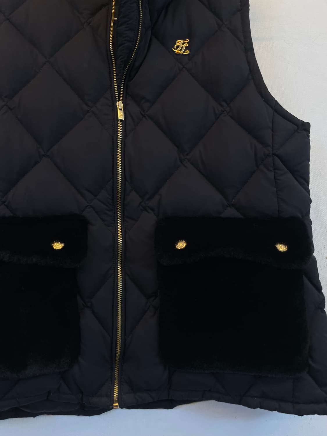 페어라이어 퀼팅 구스다운베스트:) 여성패딩조끼 조끼패딩 골프웨어조끼 상품이미지3