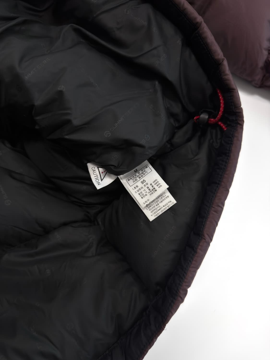 노스페이스 써밋 800 로체 패딩 브라운 구스다운 상품이미지5