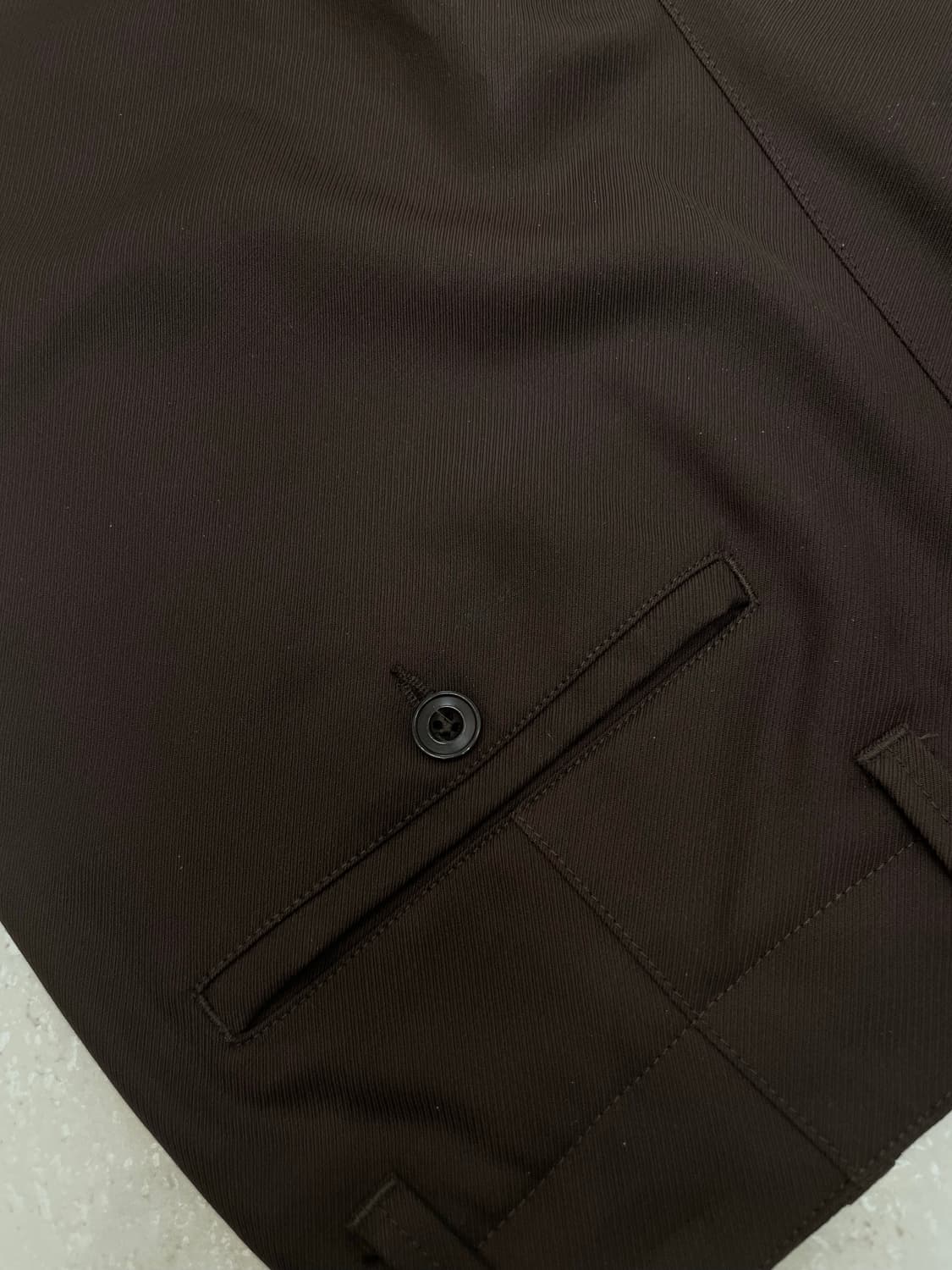 르메르 와이드 레그 진 브라운 46사이즈 상품이미지5