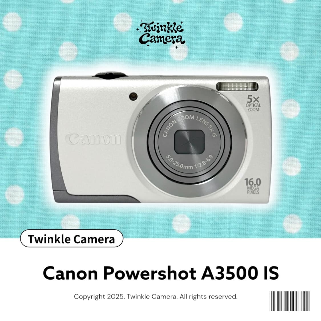 (인물추천✨) Canon 캐논 파워샷 A3500 IS 상품이미지1