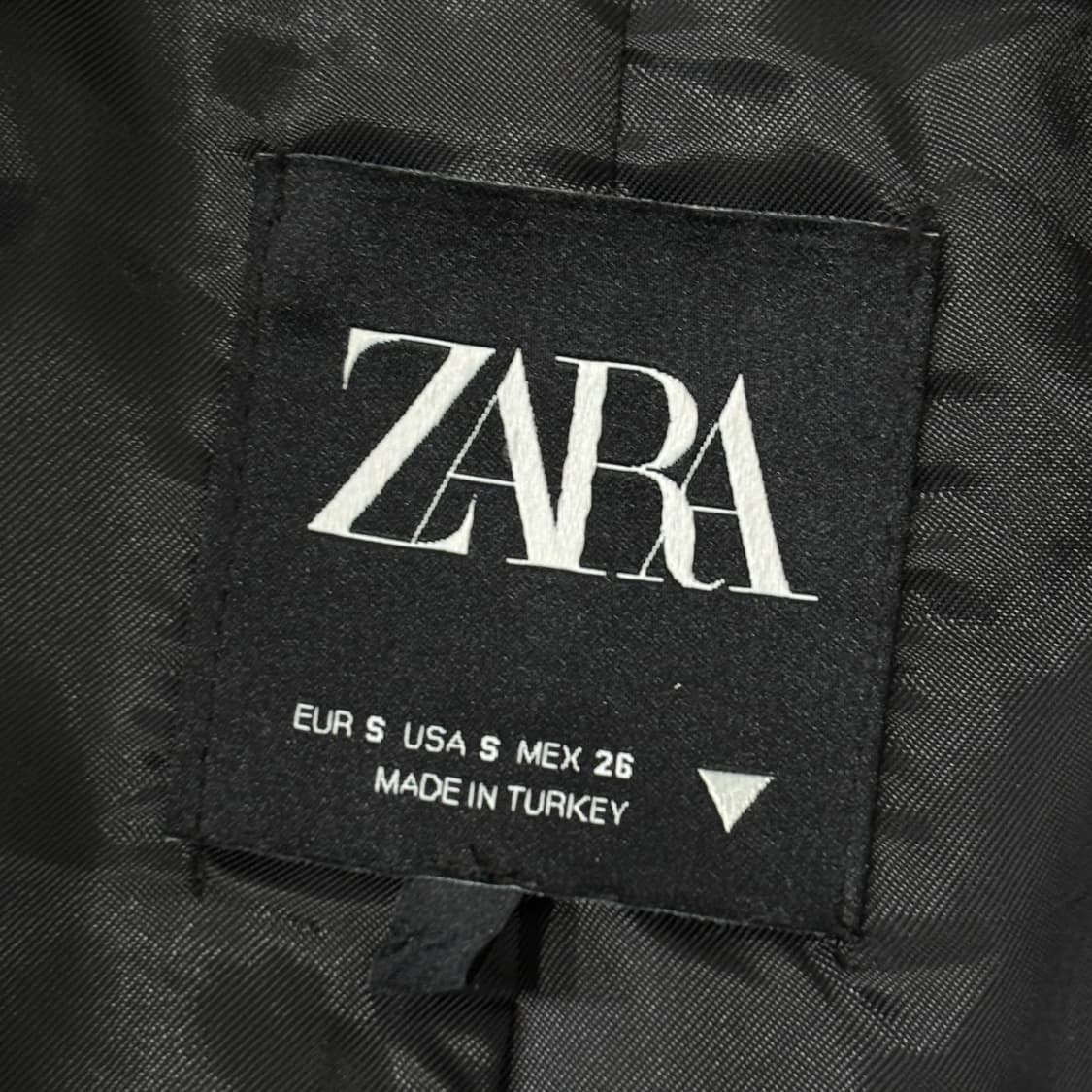 자라 체크 블레이저 상품이미지4