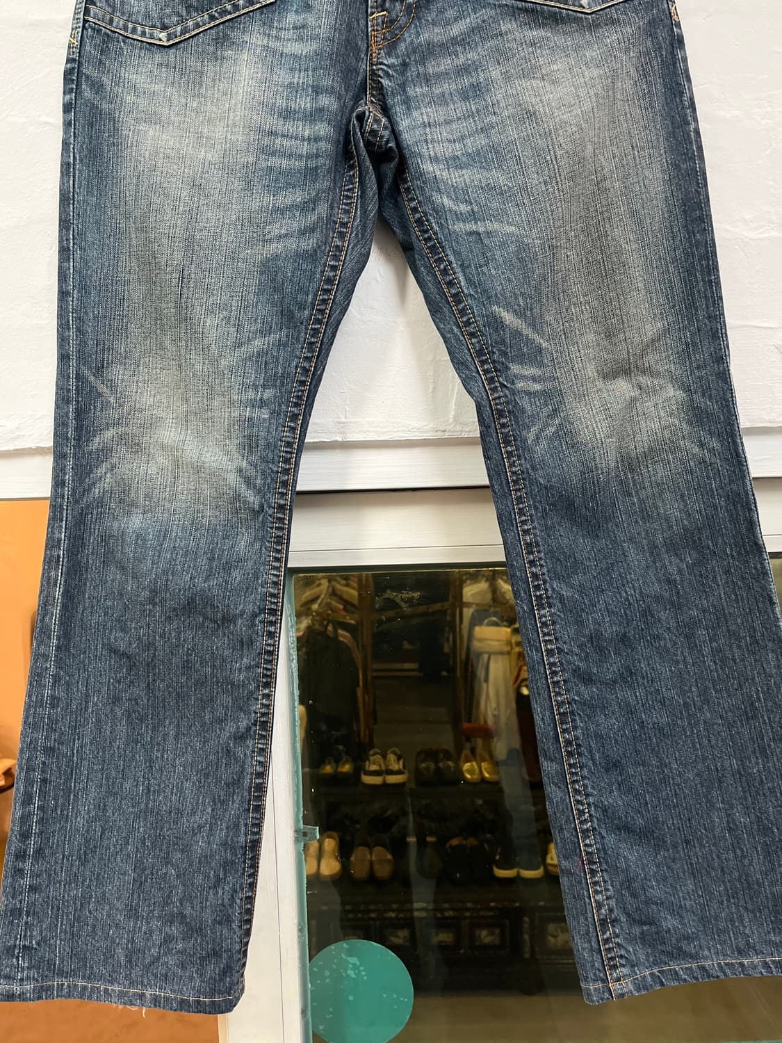 Rush Hour 빈티지 워싱 데님 팬츠 W32 상품이미지3