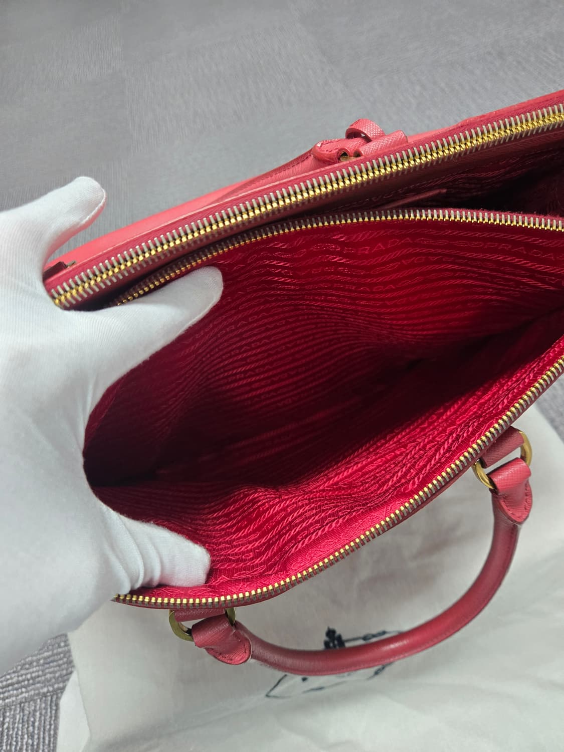 [특가][정품]프라다 사피아노 토트백 상품이미지8