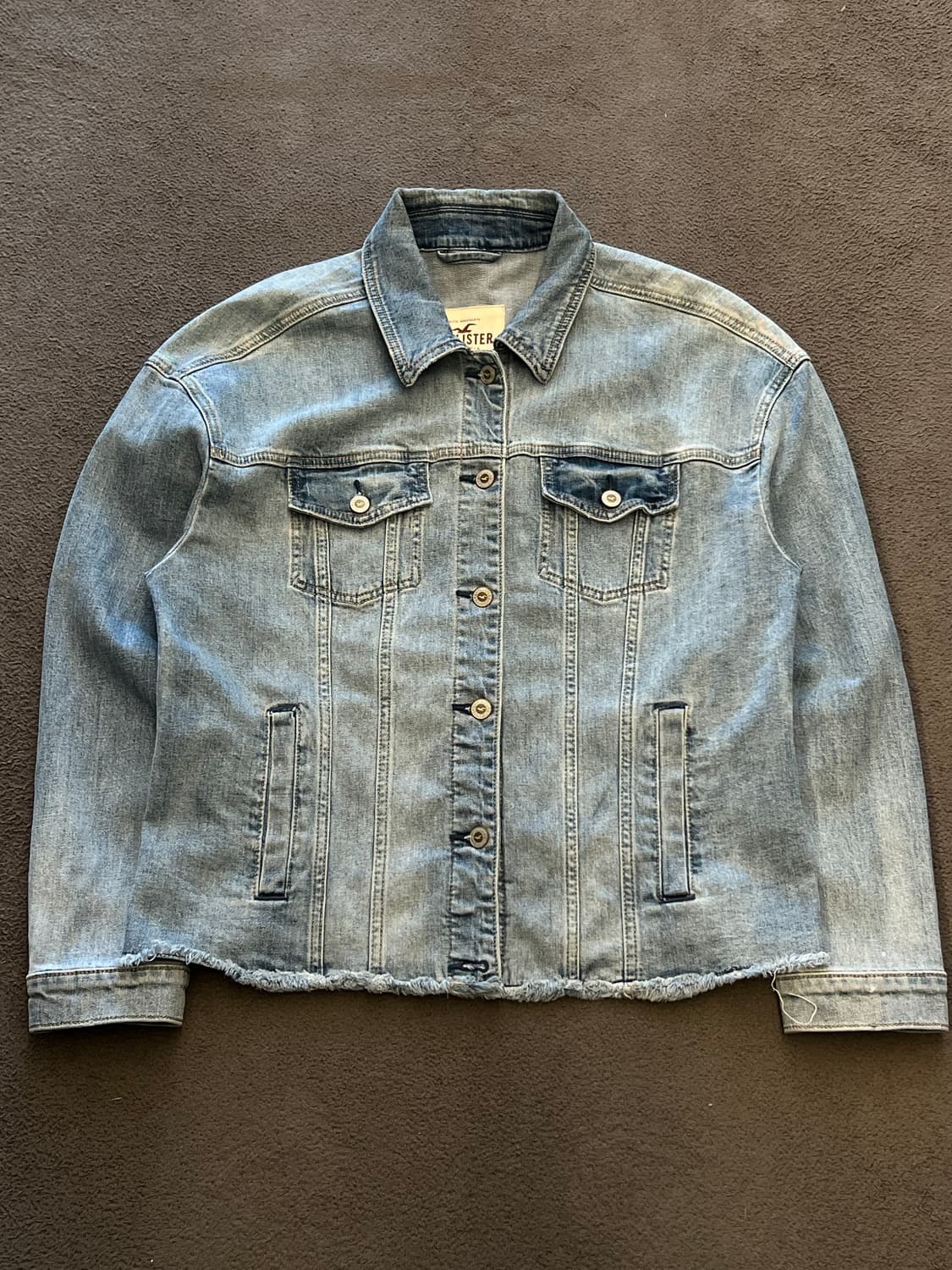 홀리스터 빈티지 자수 트러커 자켓 처분  상품이미지1