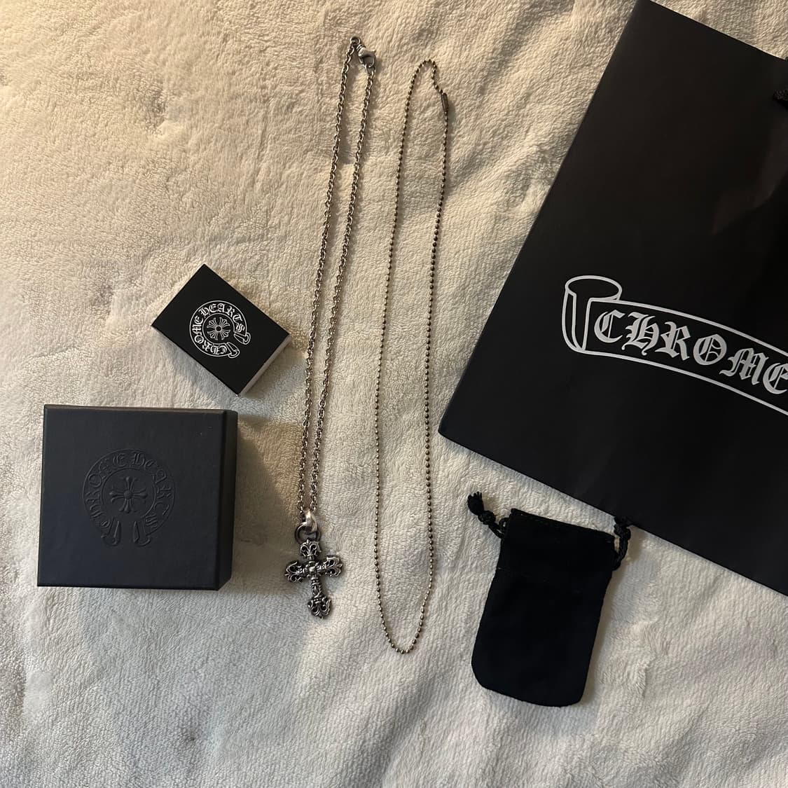 크롬하츠 필리그리크로스 위드베일 팬던트 상품이미지2