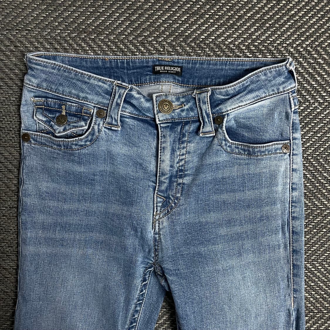 00s 트루릴리젼 y2k 빈티지 연청 데님 팬츠o 5933 상품이미지5