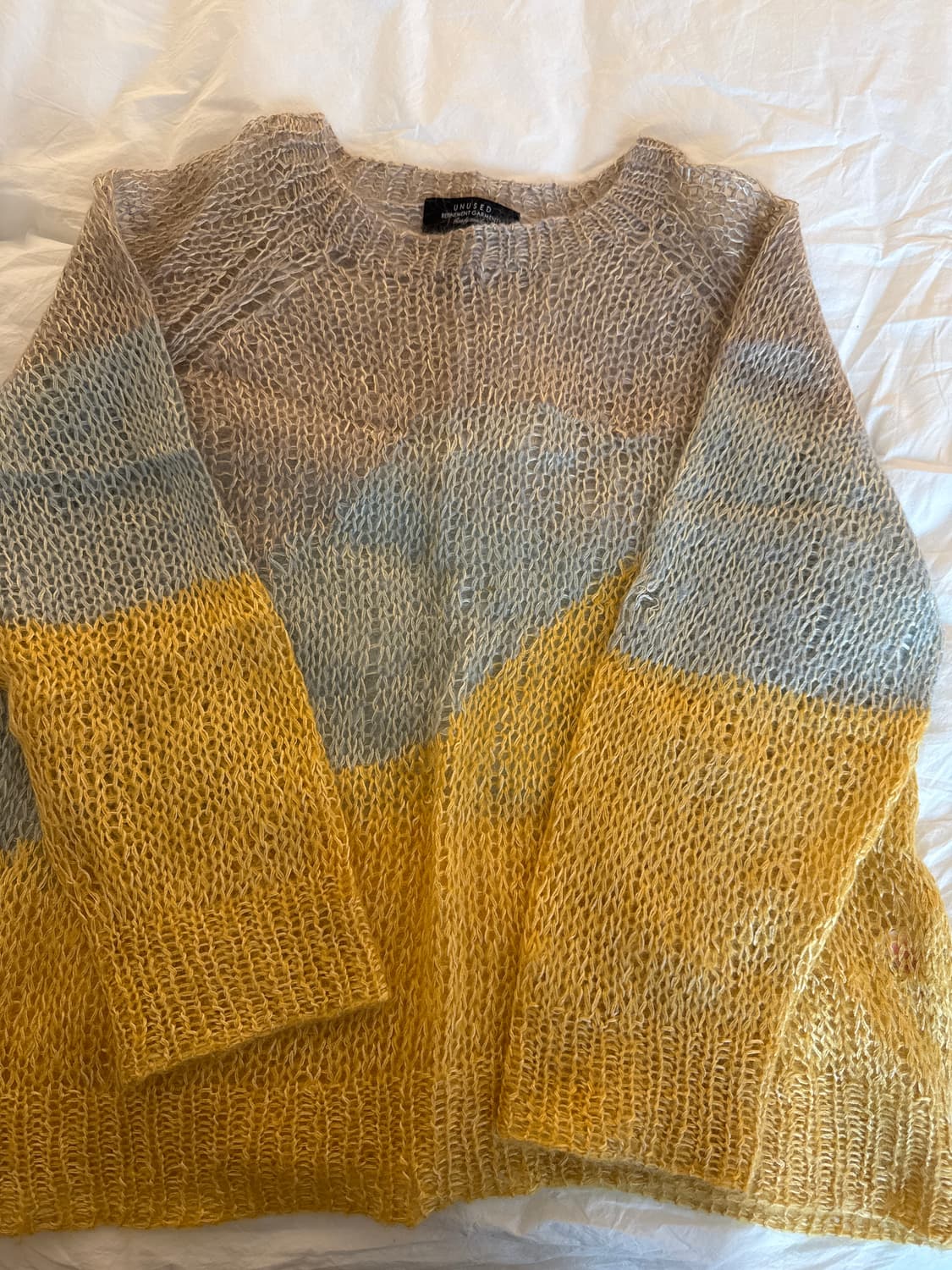 UNUSED silk & mohair knit 언유즈드 니트 unisex 상품이미지1