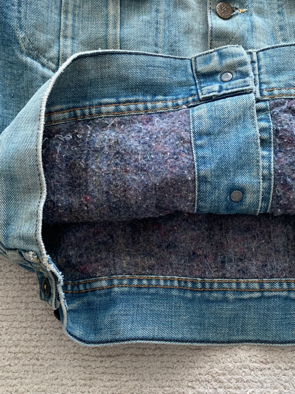 70s Lee Riders 스톰라이터 101-LJ 데님 트러커 자켓 상품이미지7