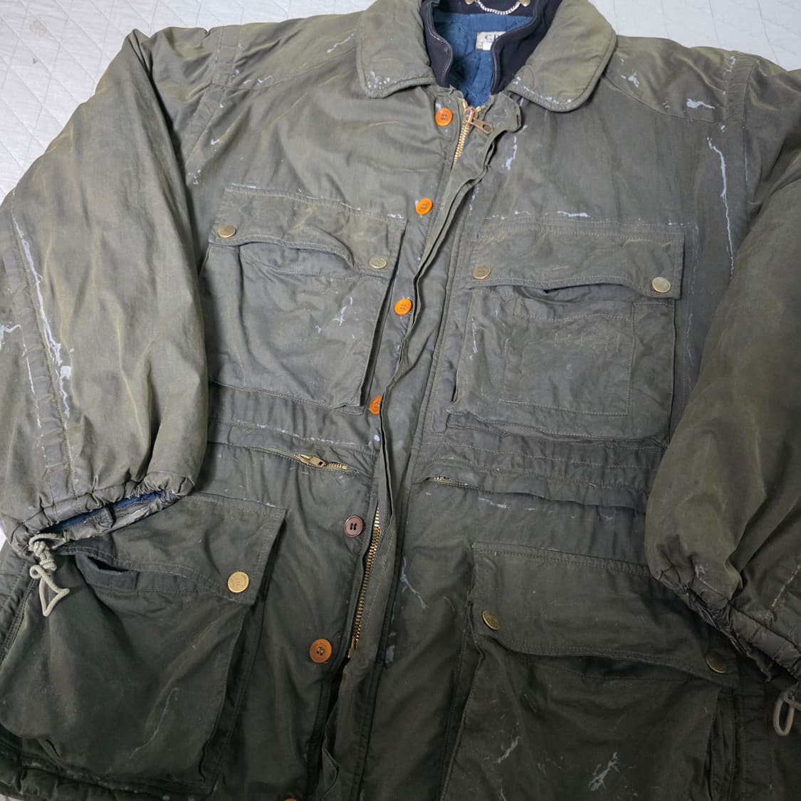 [52] 빈티지 88AW CP컴퍼니 아카이브 마시모 오스티 멀티포켓 자켓 상품이미지2