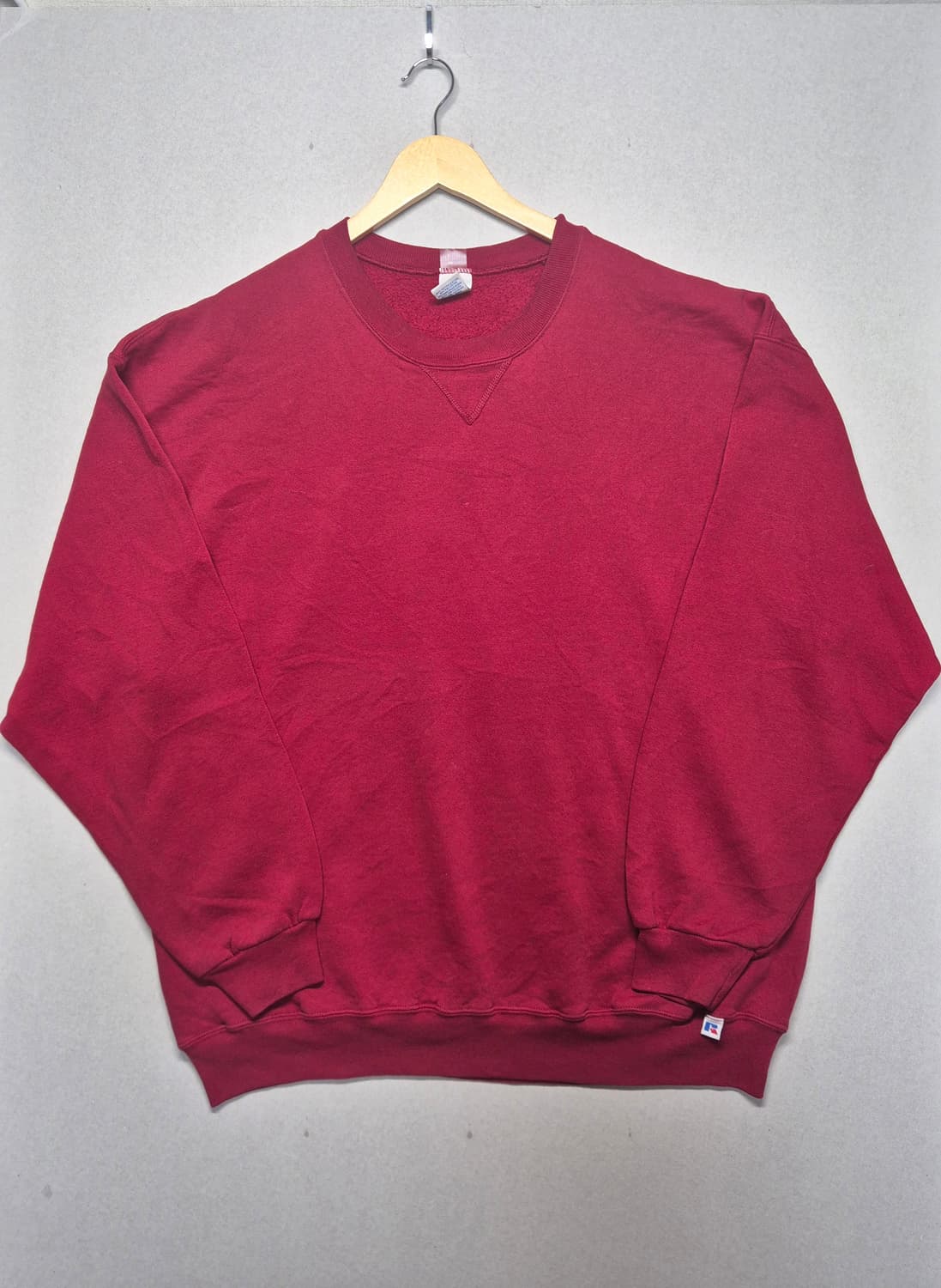 [XXL] 90s Made 러셀 버건디 스웻 - 6 상품이미지1