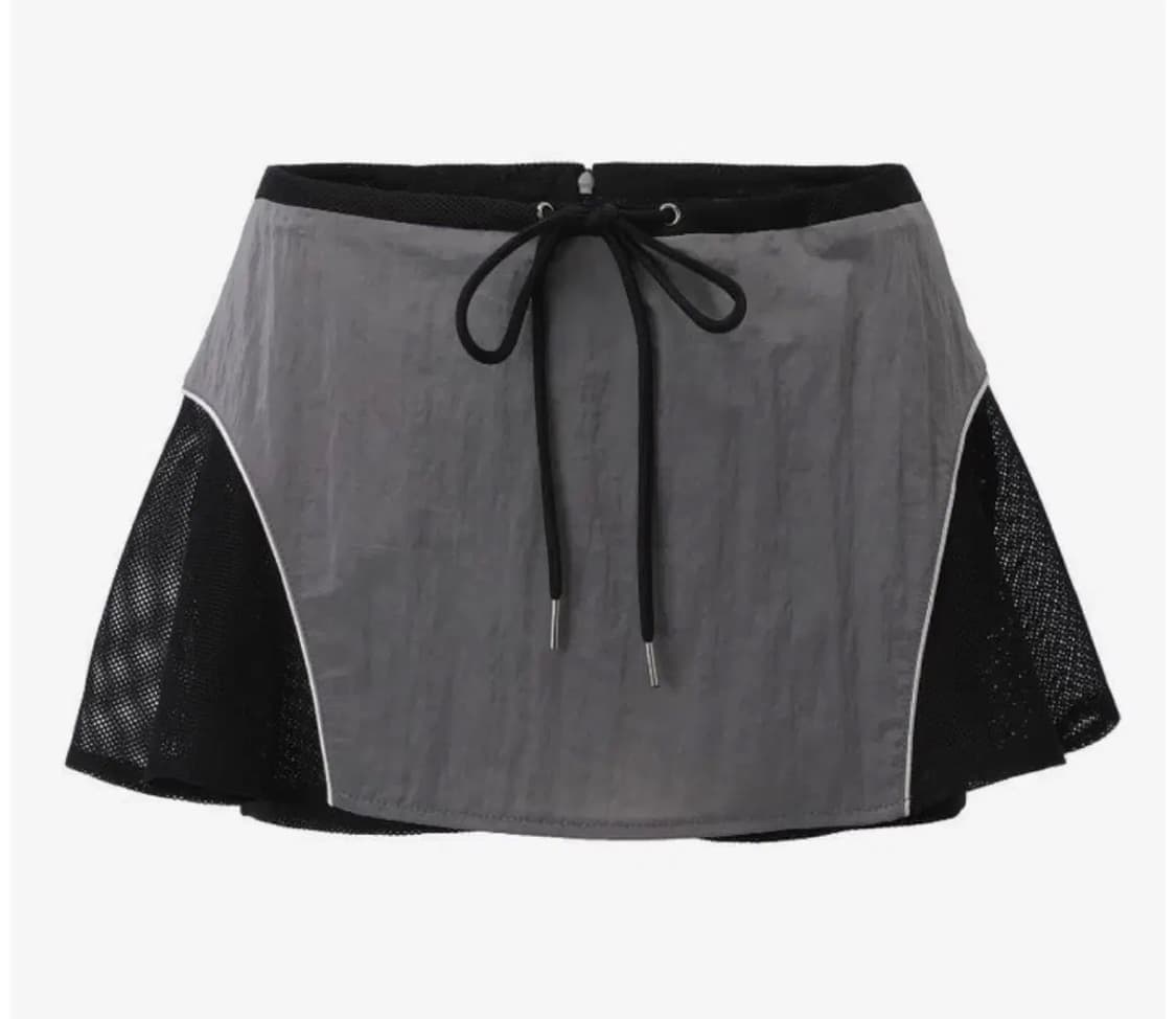 쓰리타임즈 빈티지 블록 스커트m 상품이미지1