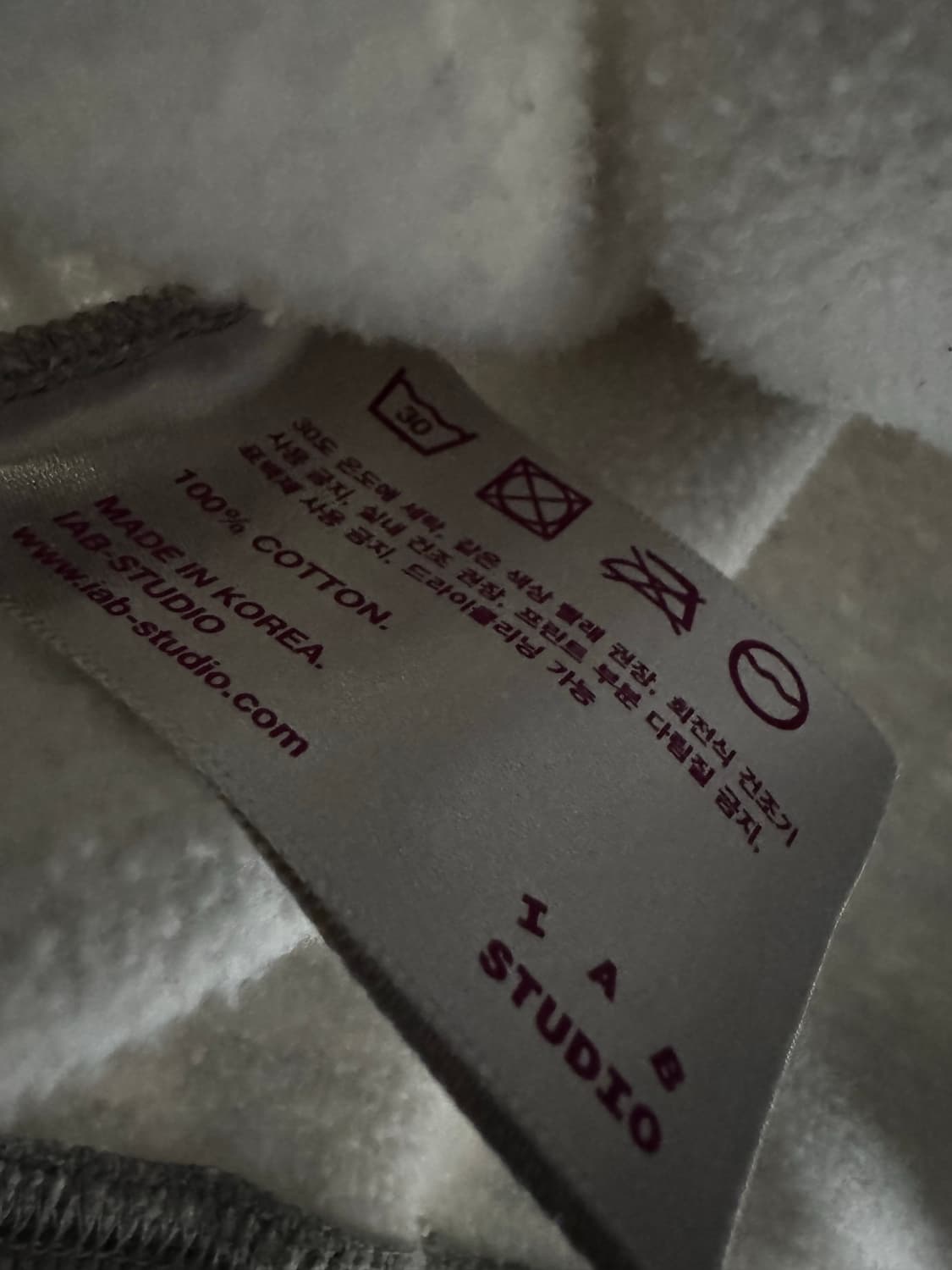 아이앱 스튜디오x현대 모비스 스웻 후드 상품이미지5