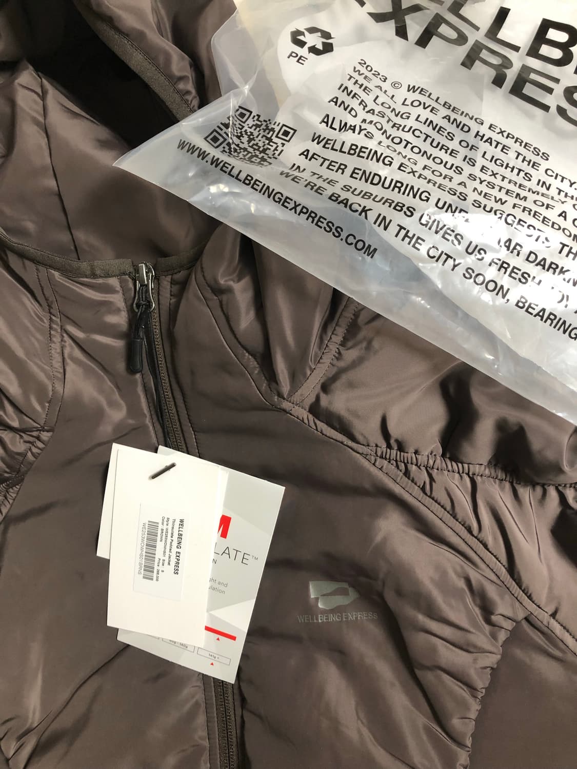 새상품) 웰빙익스프레스 패딩 Thinsulate Padded Jacket 상품이미지3