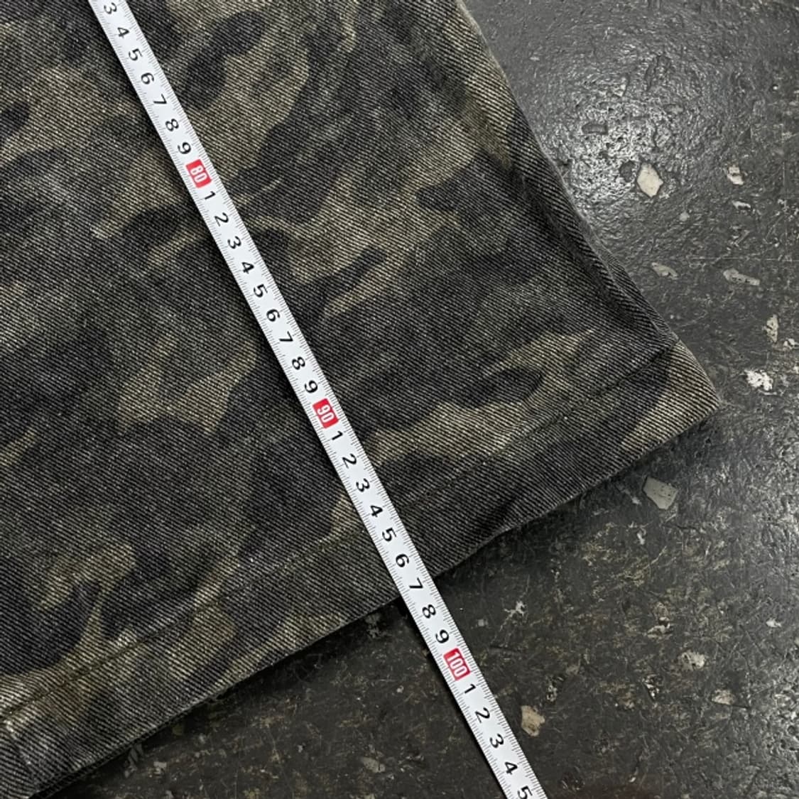 90 어반드레스 카모 데님팬츠 상품이미지9