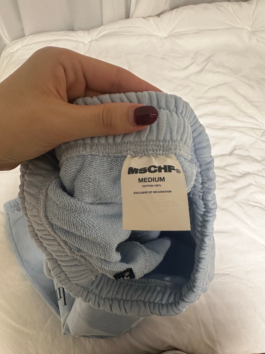 미스치프 Mischief 빅로고 조거 스웨츠팬츠 M 상품이미지3