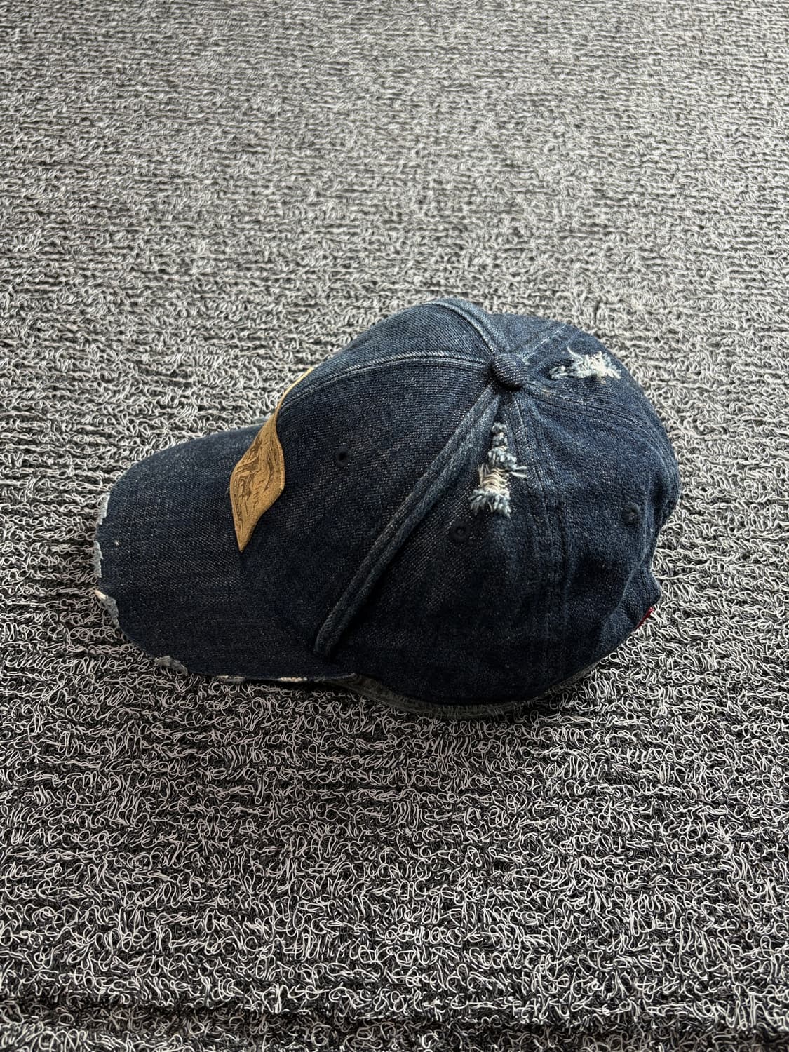 리바이스 클래식 패치 빅로고 데님 볼캡 3957 상품이미지3