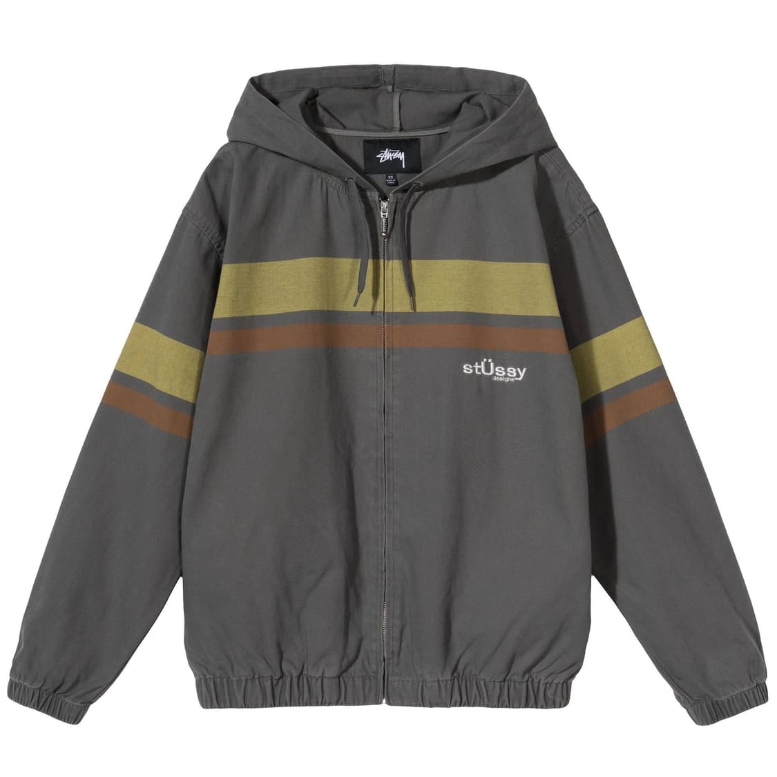 Stussy - Stripe Hood Jacket 상품이미지1