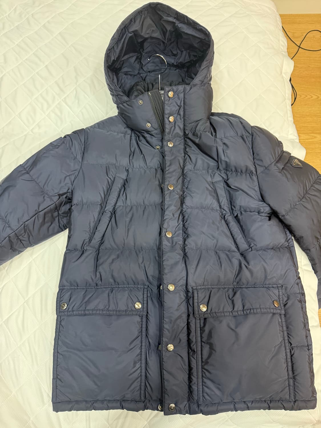 프라다 패딩 네이비 상품이미지2