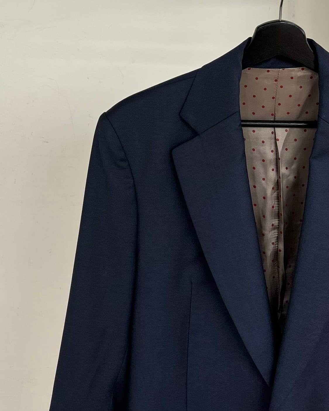 비비안 웨스트우드 네이비 블루 원 버튼 울 블레이저 자켓 상품이미지3