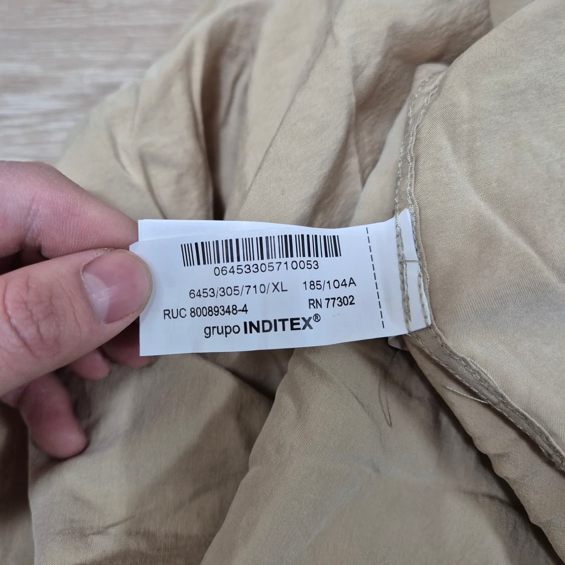 자라 맨 EDITION AW'24 오버핏 셔츠 XL(105) 상품이미지5