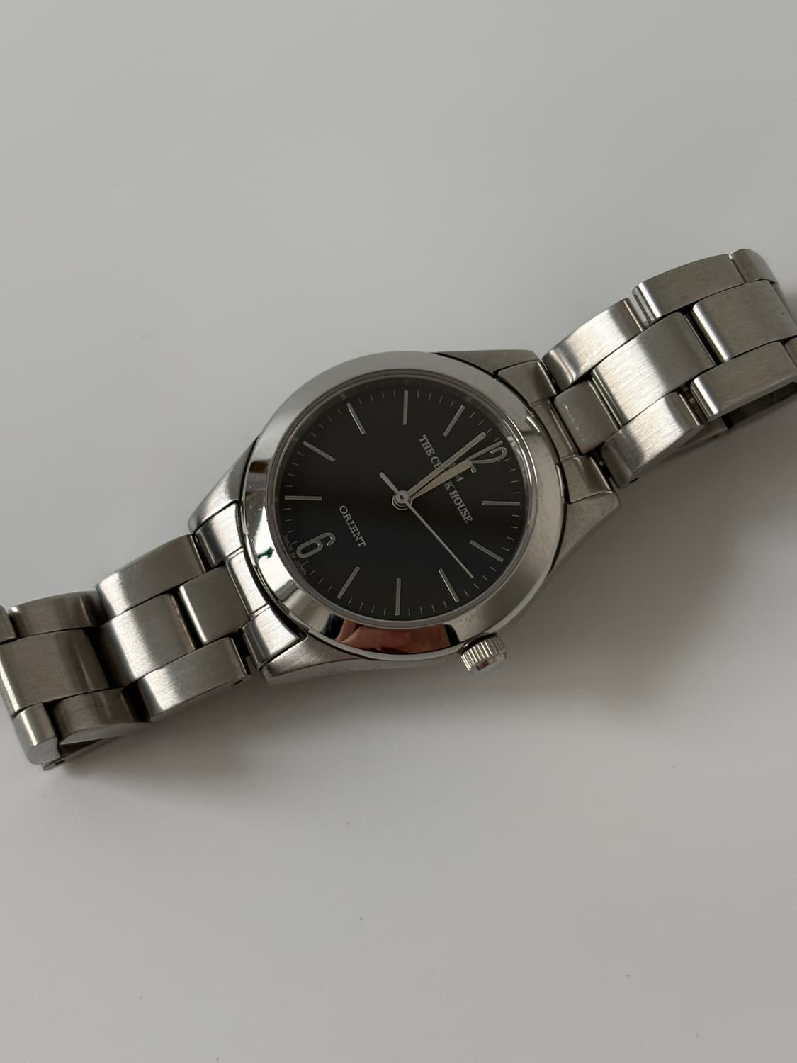 1990s Black Dial Silver Ladies Quartz 상품이미지4
