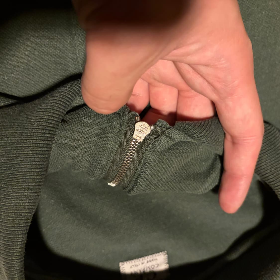 90S CP COMPANY 리리 집업 폴로 셔츠 L 상품이미지6