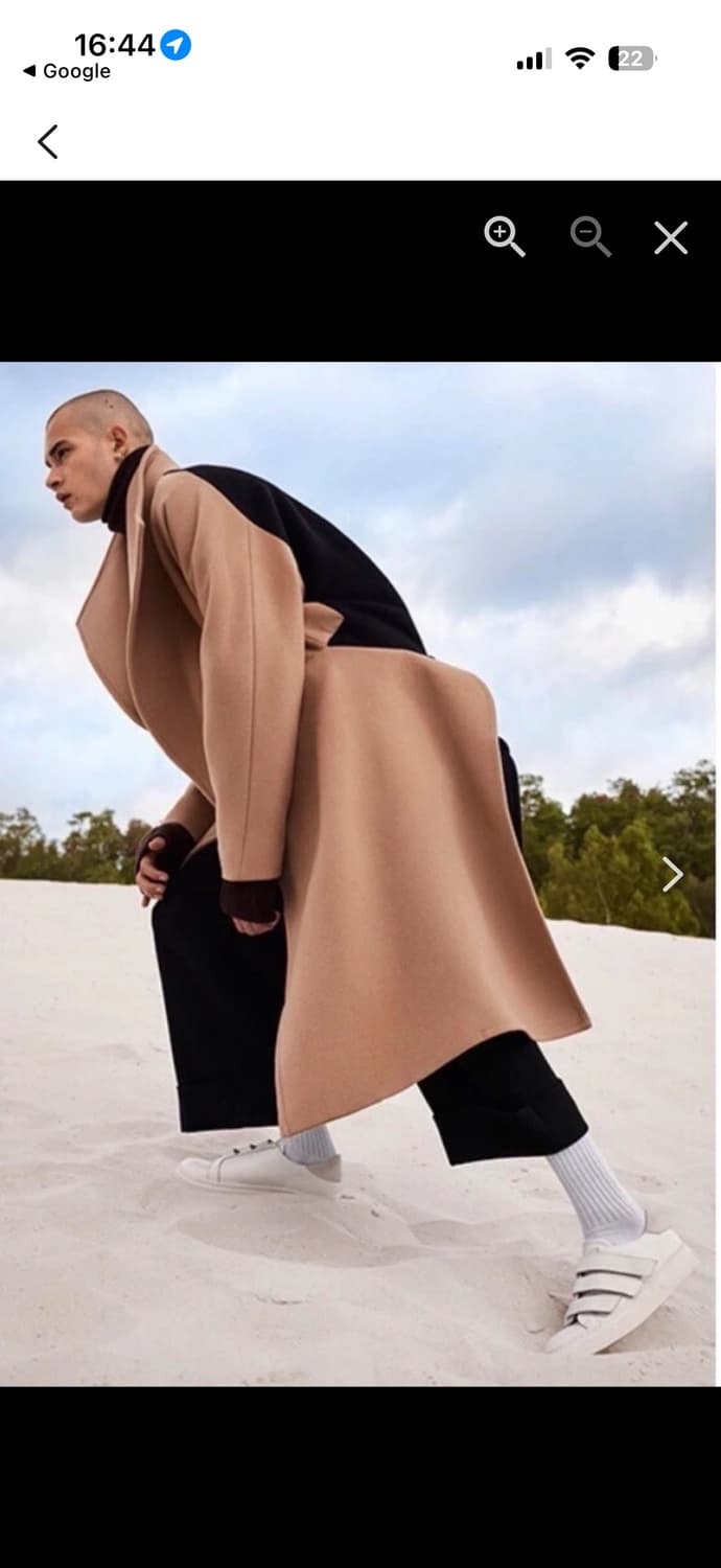 시스템 옴므 캠패인 코트 100사이즈 상품이미지1