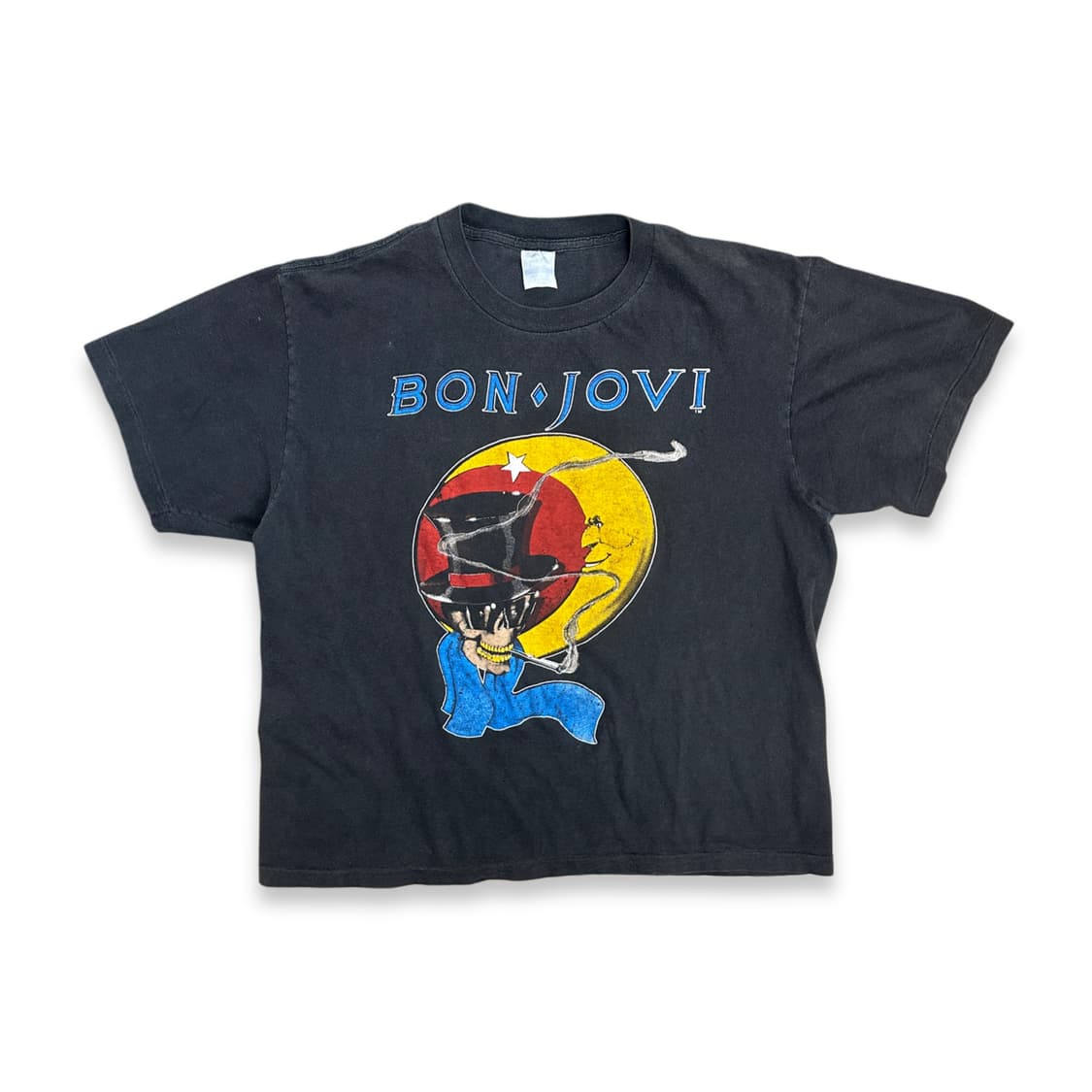 80s 본조비 ‘Rock Your Ass Off' 밴드 티셔츠 M 상품이미지1