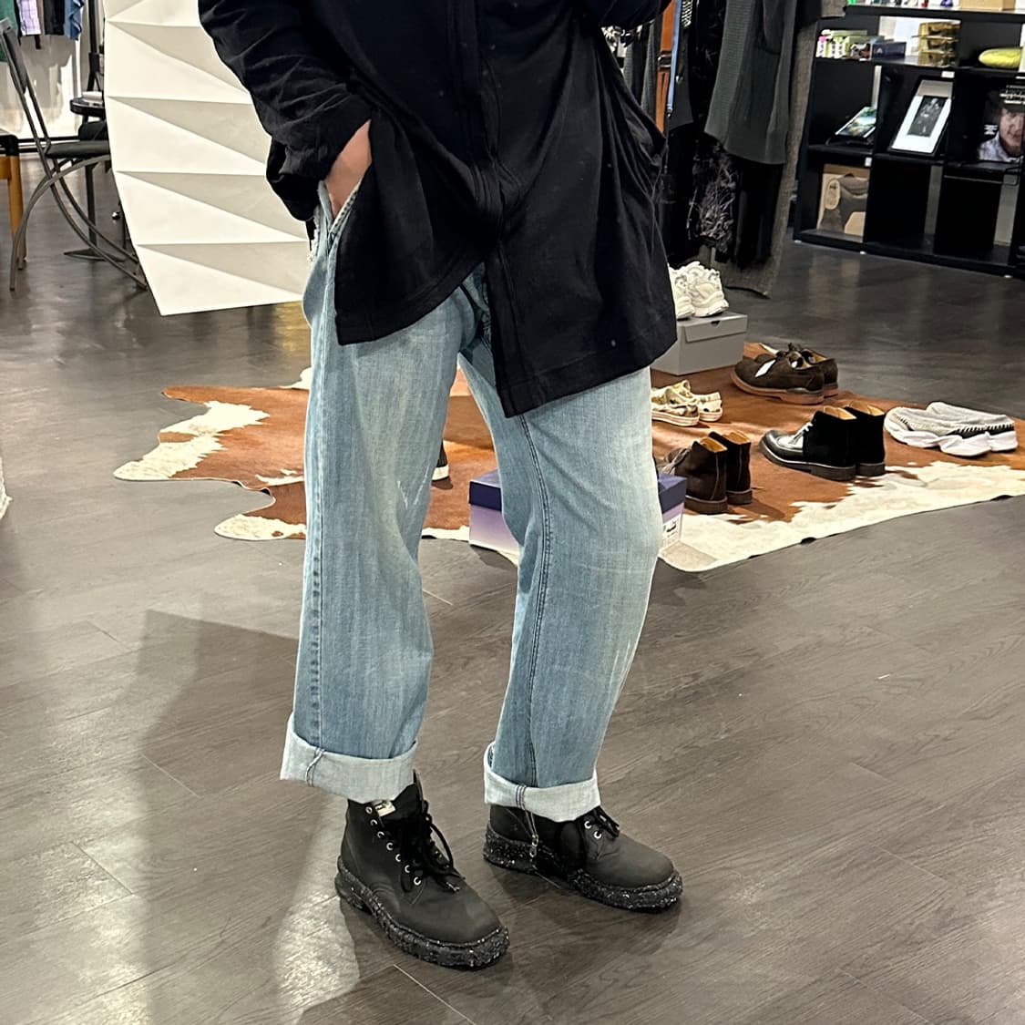 메종 미하라 야스히로 솔 디테일 부츠 상품이미지5