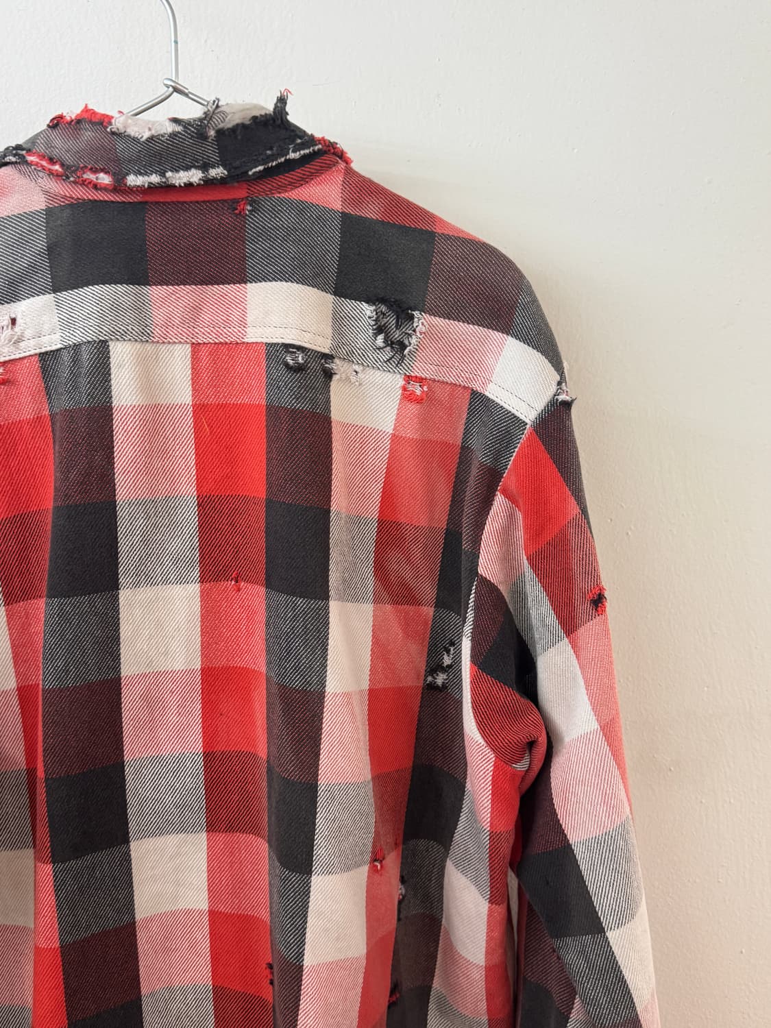 Hard faded 90s flannel button up shirt 상품이미지7