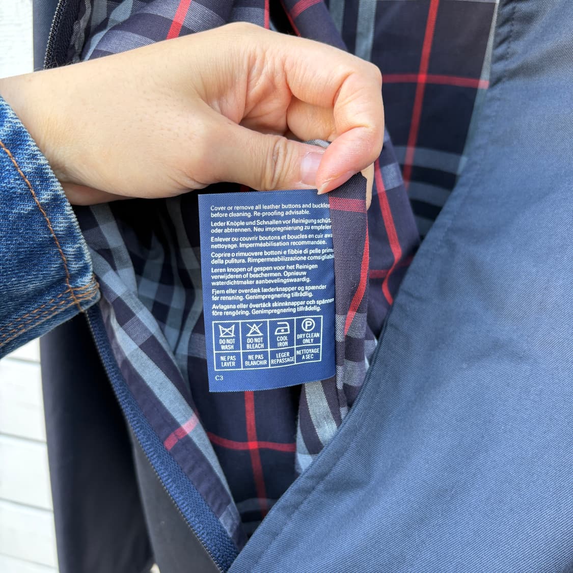Burberry 90s 버버리 자켓 상품이미지6