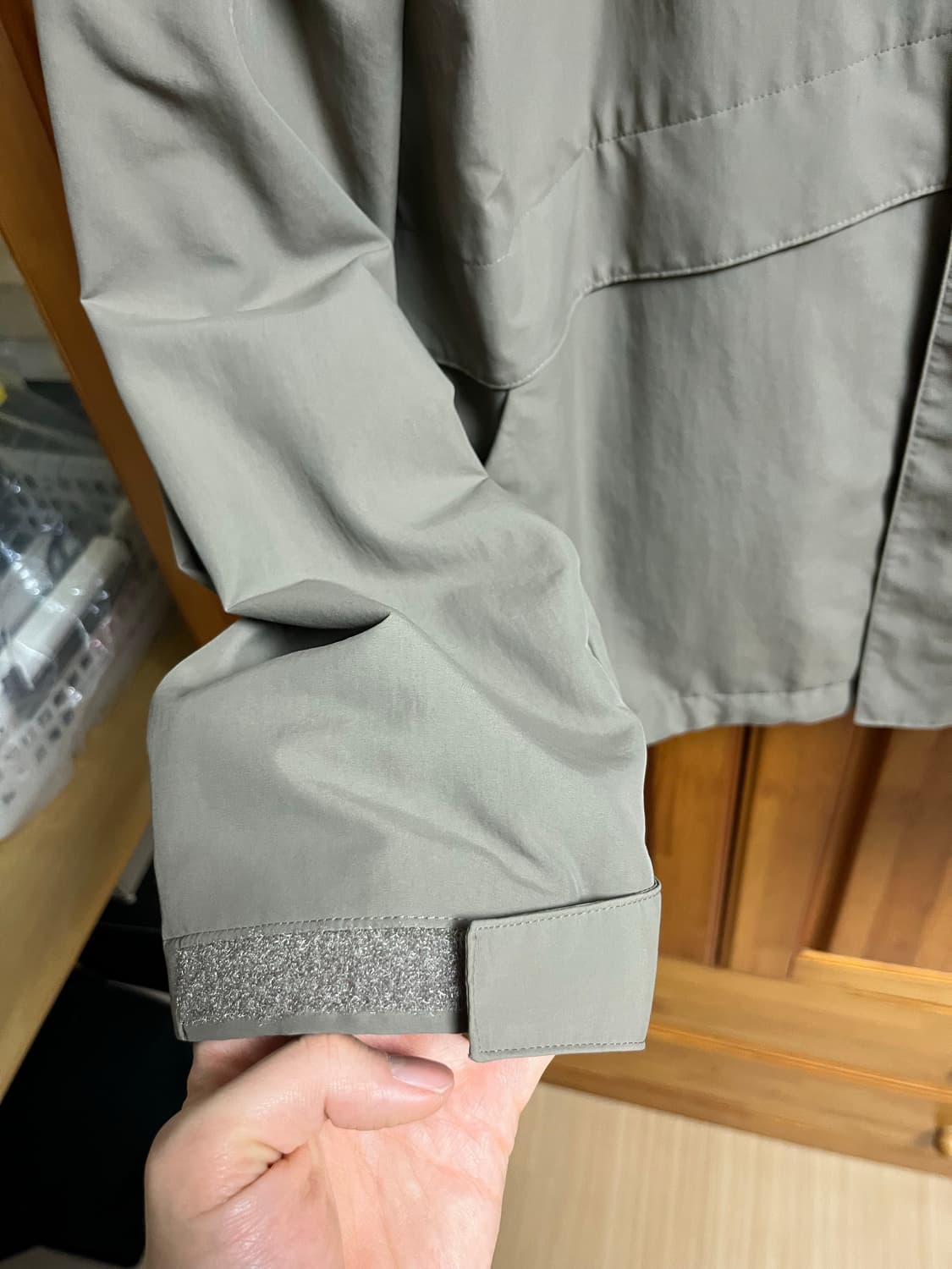 유니클로 브라운 바람막이 상품이미지3