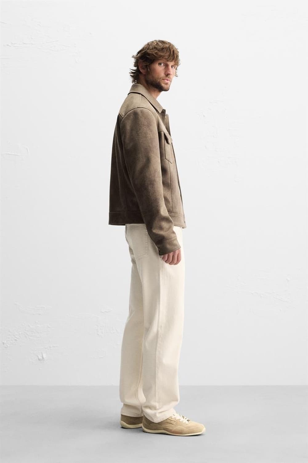 자라 페이크 스웨이드 자켓 상품이미지4