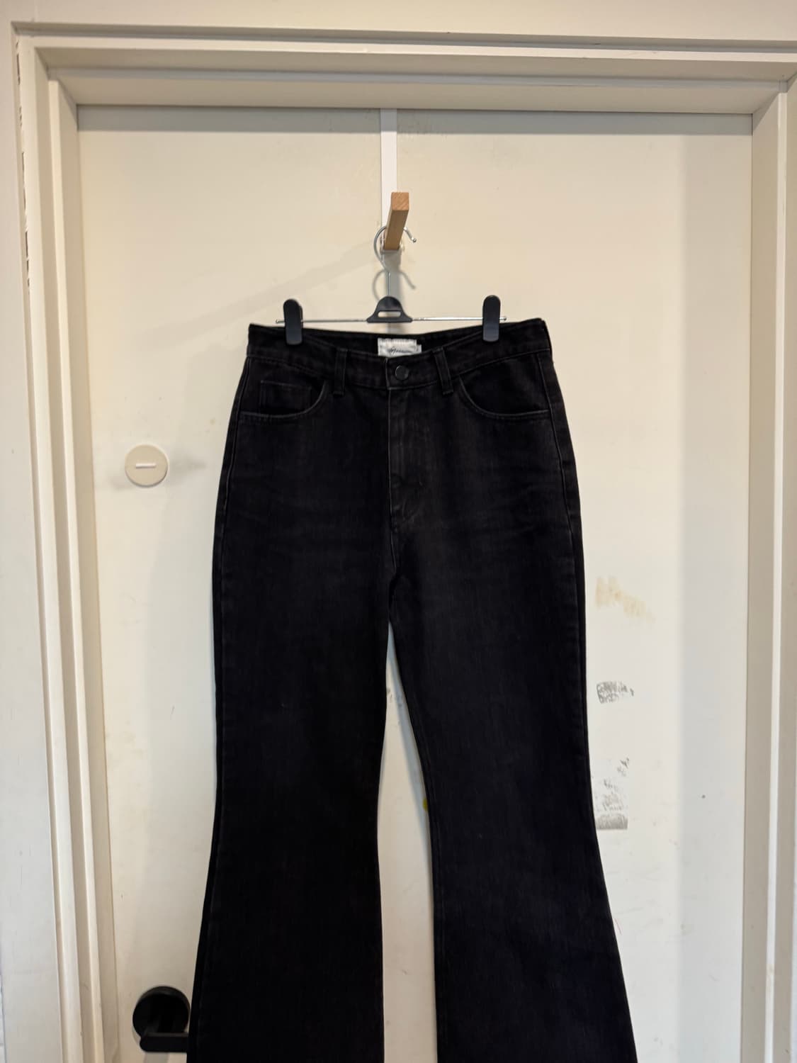 moia 모이아 부컷 데님 블랙 상품이미지5